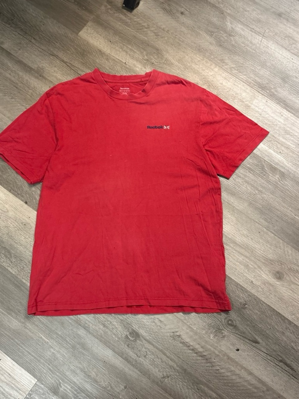 Classic Red Short-Sleeve Crewneck T-Shirt
